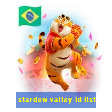 stardew valley id list